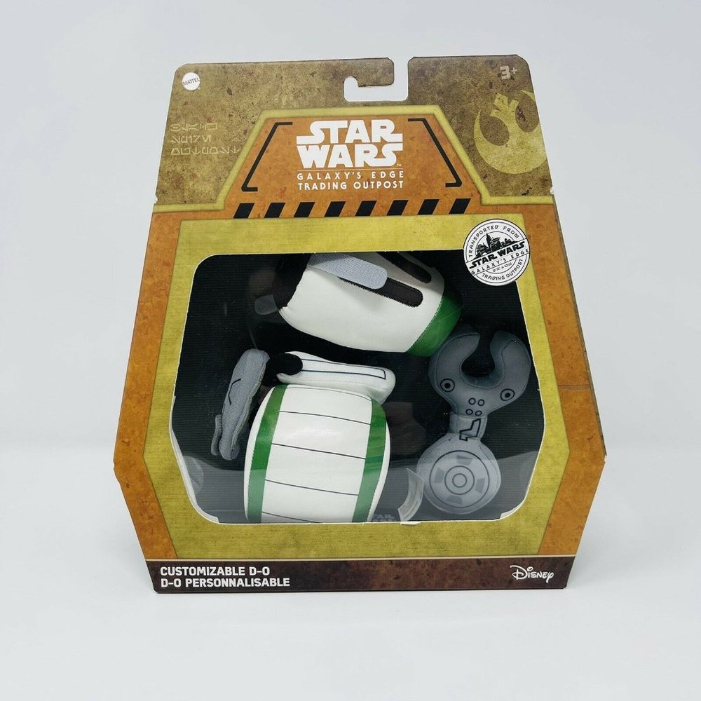 Mattel Star Wars Galaxy's Edge Trading Outpost: D-O Customizable Droid Plush